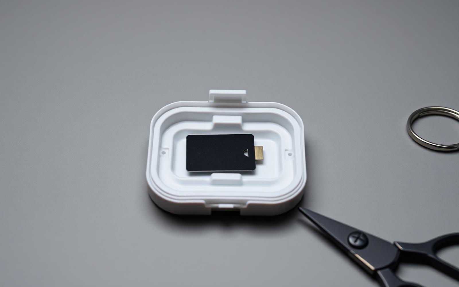 PACKAGING FOR A 2-GRAM MEMORY CARD REQUIRES SCISSORS, A KNIFE AND MINOR BLOOD LOSS